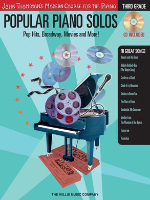 POPULAR PIANO SOLOS – GRADE 3 – BOOK/CD