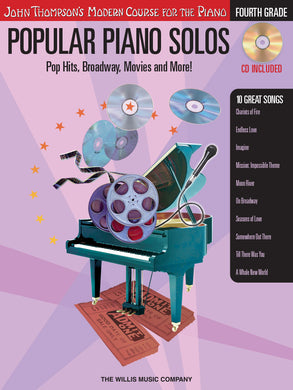 POPULAR PIANO SOLOS – GRADE 4 - BOOK/CD