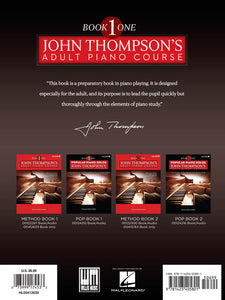 JOHN THOMPSON'S ADULT PIANO COURSE – BOOK 1 Book with Online Audio