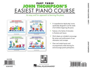JOHN THOMPSON'S EASIEST PIANO COURSE – PART 3