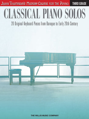 CLASSICAL PIANO SOLOS – 3rd GRADE