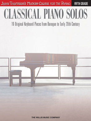CLASSICAL PIANO SOLOS – 5th GRADE