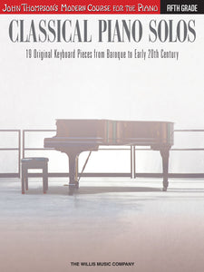 CLASSICAL PIANO SOLOS – 5th GRADE