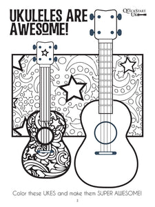 KID'S UKE – UKULELE ACTIVITY FUN BOOK