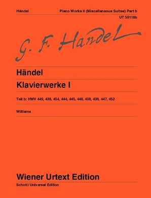Handel: Keyboard Works Volume 1b