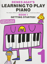 Load image into Gallery viewer, Denes Agay&#39;s Learning to Play Piano - Book 1