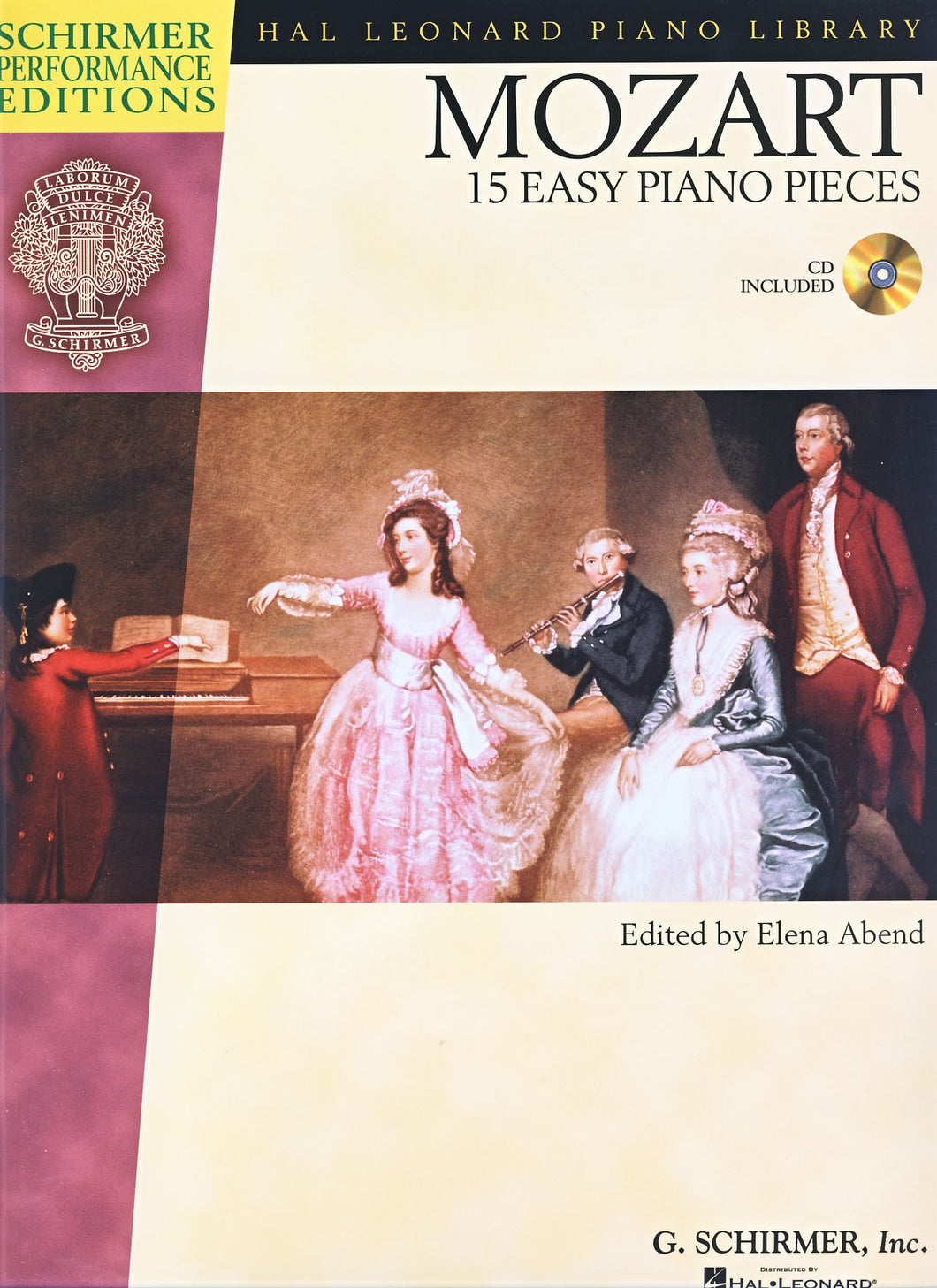 MOZART – 15 EASY PIANO PIECES