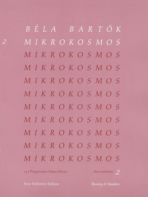 Béla Bartók Mikrokosmos 2 Definitive Edition