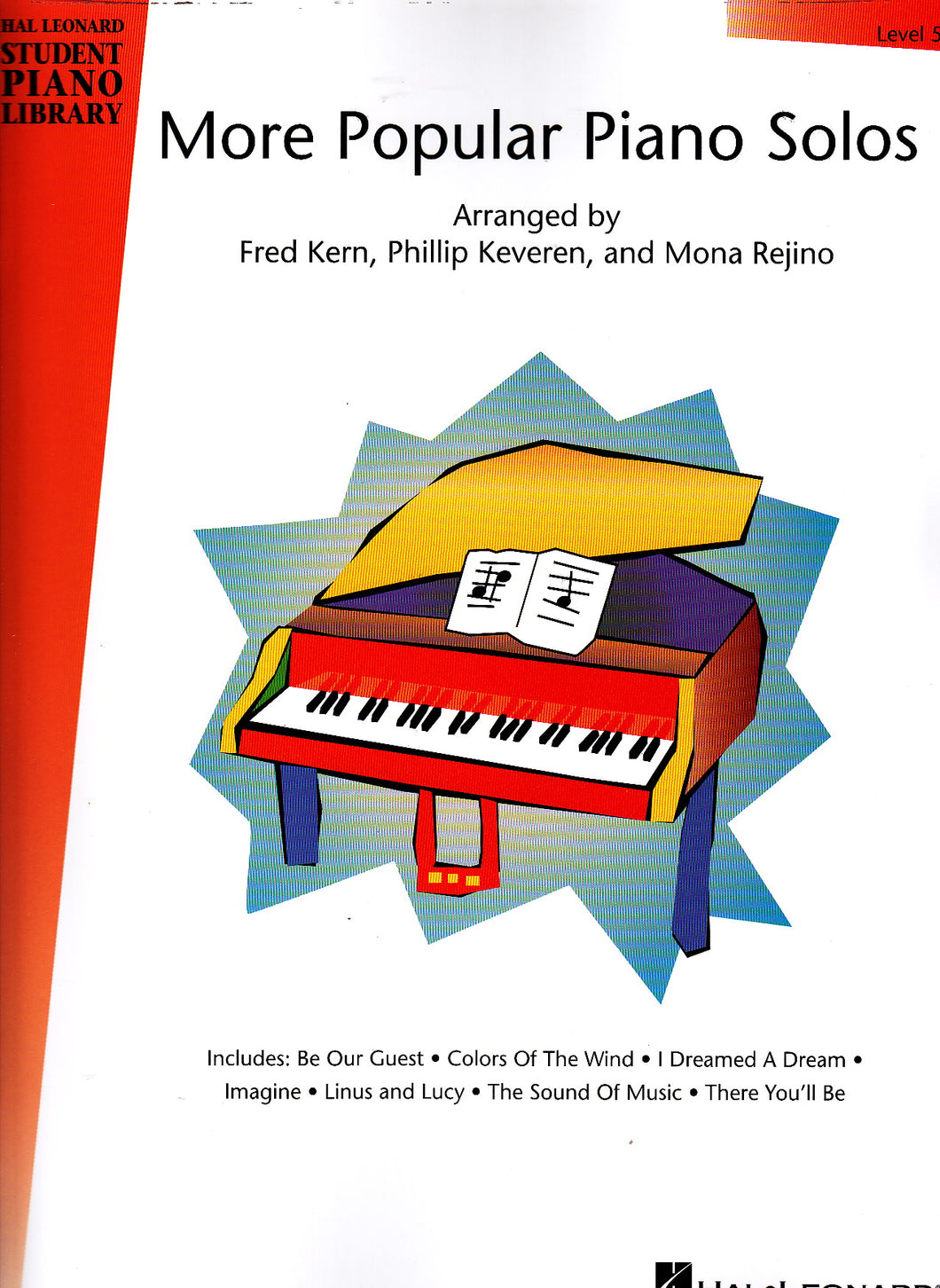 MORE POPULAR PIANO SOLOS – LEVEL 5 Hal Leonard Student Piano Library