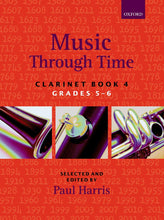 Load image into Gallery viewer, Music through Time Clarinet Book 4