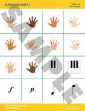 Load image into Gallery viewer, My First Piano Adventure® Flashcard Sheets