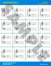 Load image into Gallery viewer, My First Piano Adventure® Flashcard Sheets