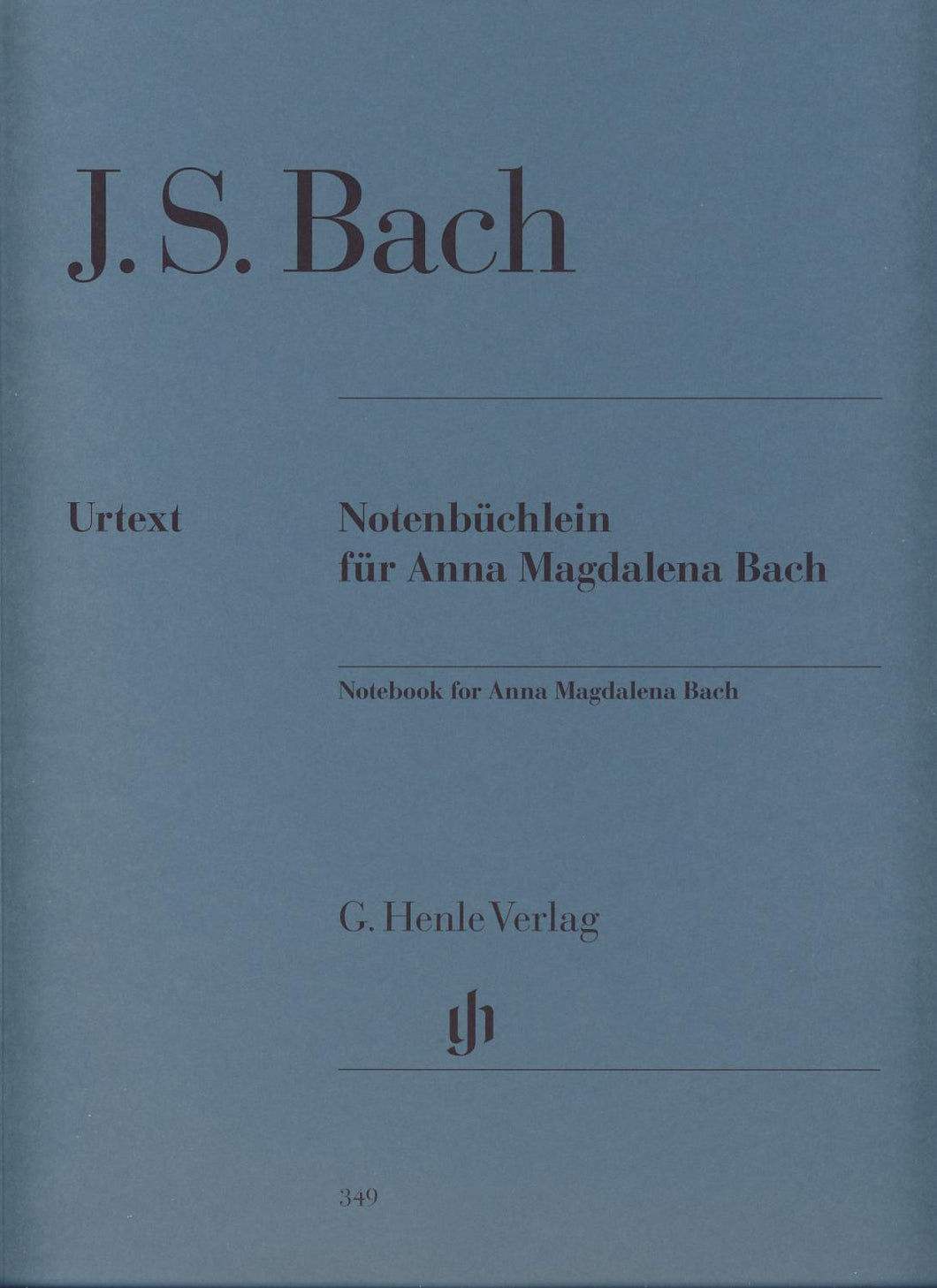 JOHANN SEBASTIAN BACH: Notebook for Anna Magdalena Bach