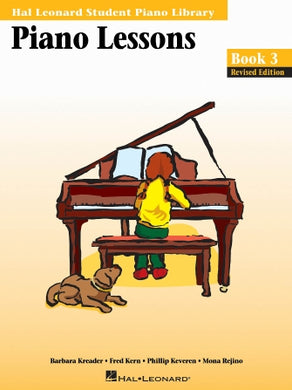 PIANO LESSONS BOOK 3 – REVISED EDITION Hal Leonard Student Piano Library