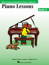 Load image into Gallery viewer, PIANO LESSONS BOOK 4 Hal Leonard Student Piano Library