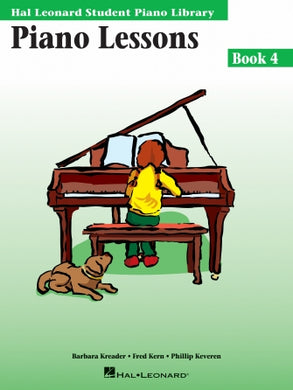 PIANO LESSONS BOOK 4 Hal Leonard Student Piano Library