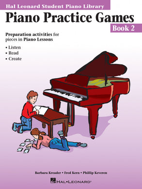 PIANO PRACTICE GAMES BOOK 2 Hal Leonard Student Piano Library