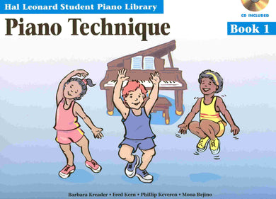 PIANO TECHNIQUE BOOK 1 W/CD Hal Leonard Student Piano Library