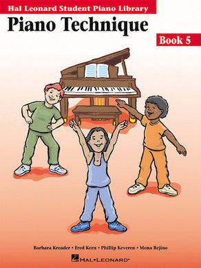 PIANO TECHNIQUE BOOK 5 Hal Leonard Student Piano Library