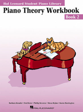 PIANO THEORY WORKBOOK – BOOK 2 Hal Leonard Student Piano Library