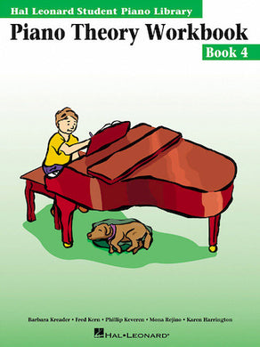 PIANO THEORY WORKBOOK – BOOK 4 Hal Leonard Student Piano Library