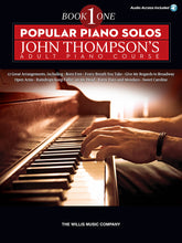 Load image into Gallery viewer, POPULAR PIANO SOLOS – JOHN THOMPSON&#39;S ADULT PIANO COURSE (BOOK 1) W/AUDIO
