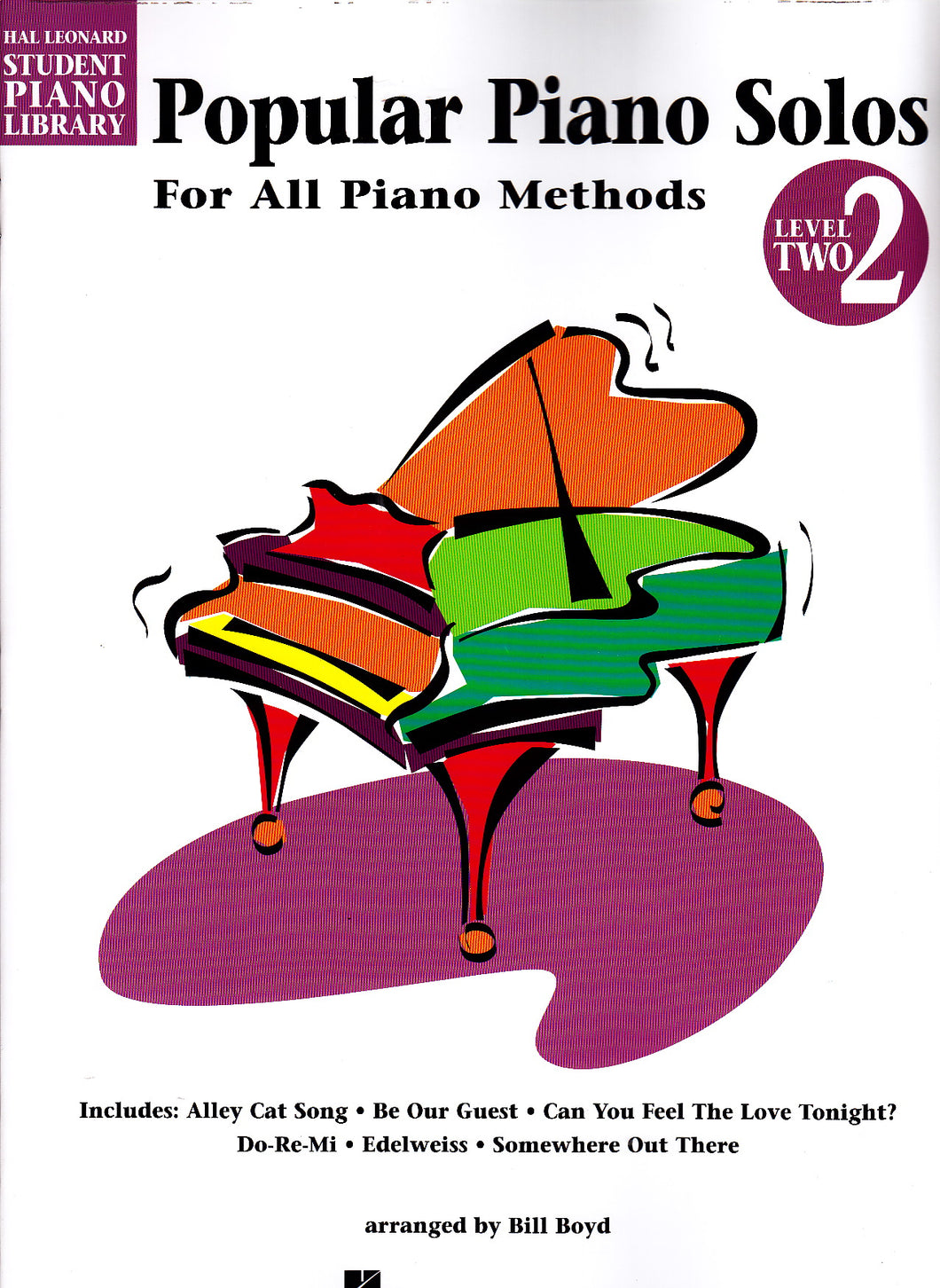 POPULAR PIANO SOLOS – LEVEL 2 Hal Leonard Student Piano Library