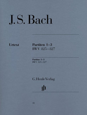 JOHANN SEBASTIAN BACH: Partitas 1-3 BWV 825-827