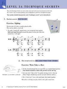 Piano Adventures® Level 3A Technique & Artistry Book