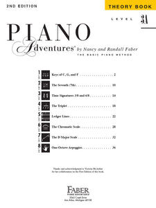 Piano Adventures® Level 3A Theory Book