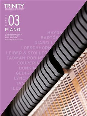 Piano Exam Pieces Plus Exercises 2021-2023: Grade 3