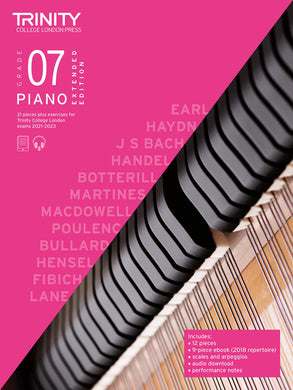 Piano Exam Pieces Plus Exercises 2021-2023: Grade 7 - Extended Edition