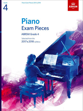 Piano Exam Pieces 2017 & 2018, ABRSM Grade 4