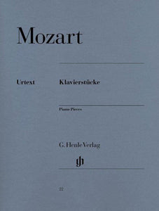 WOLFGANG AMADEUS MOZART: Piano Pieces