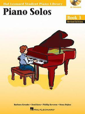 PIANO SOLOS BOOK 3 – With CD REVISED EDITION Hal Leonard Student Piano Library
