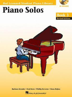 PIANO SOLOS BOOK 3 – With CD REVISED EDITION Hal Leonard Student Piano Library
