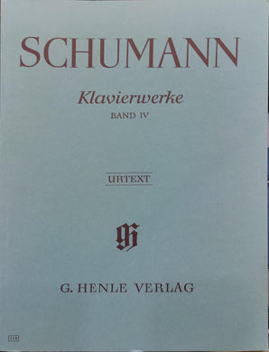 Schumann: Piano Works Volume 4