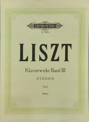 Franz Liszt: Piano Works, Vol. 3: Études d'exécution transcendante