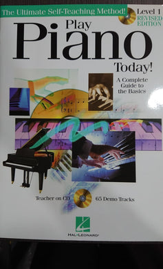 PLAY PIANO TODAY! LEVEL 1 (65 full demo tracks)