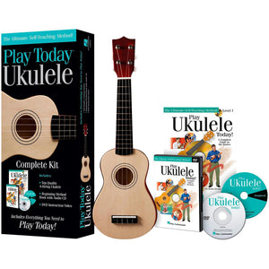 PLAY UKULELE TODAY! COMPLETE KIT (BOX SET WITH UKULELE)