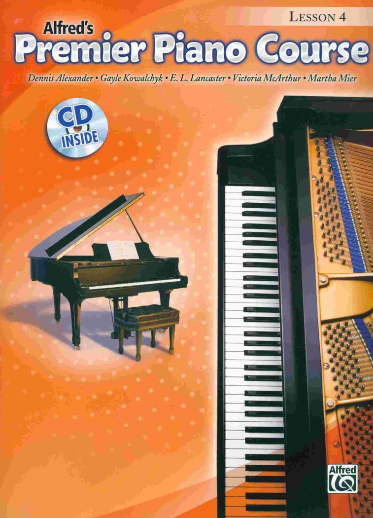 Premier Piano Course, Lesson 4 With CD