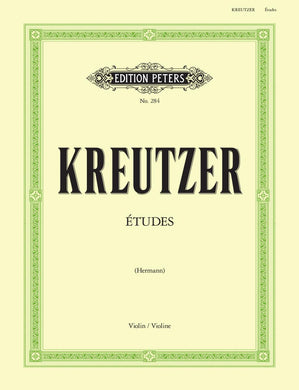Rodolphe Kreutzer 42 Etudes (Caprices) for Violin