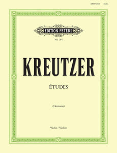 Kreutzer 42 Etudes (Caprices) for Violin
