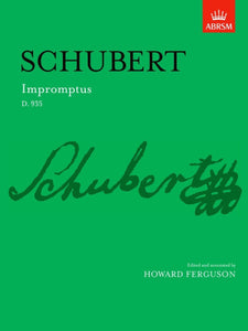 Schubert Impromptus, Op. 142 D. 935