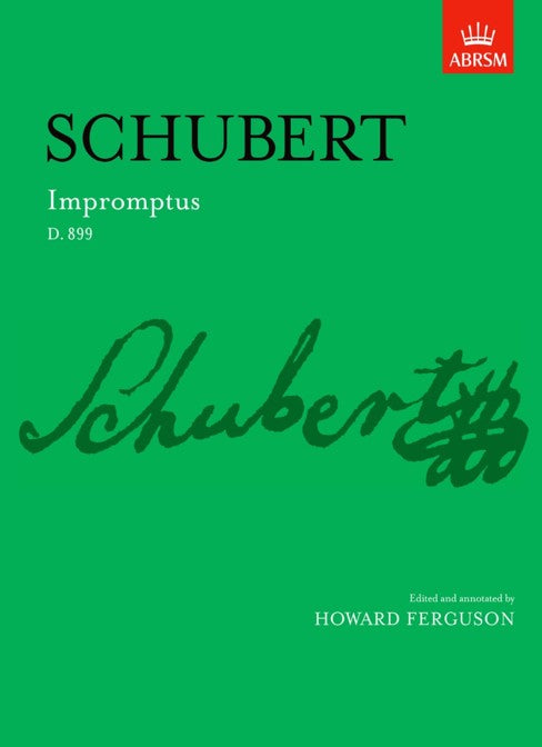 Schubert Impromptus, Op. 90 D. 899