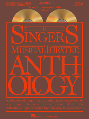 SINGER'S MUSICAL THEATRE ANTHOLOGY – VOLUME 1 Tenor Book W/CD