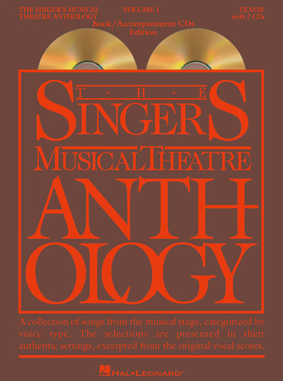 SINGER'S MUSICAL THEATRE ANTHOLOGY – VOLUME 1 Tenor Book W/CD