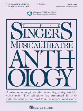 SINGER'S MUSICAL THEATRE ANTHOLOGY – VOLUME 2 Soprano Book