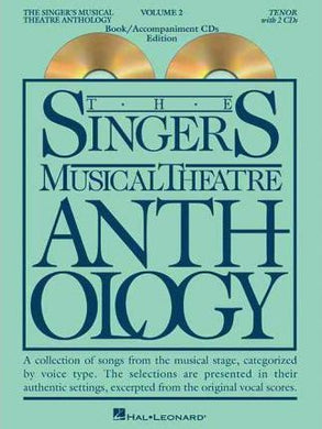 SINGER'S MUSICAL THEATRE ANTHOLOGY – VOLUME 2 Tenor Book W/CD