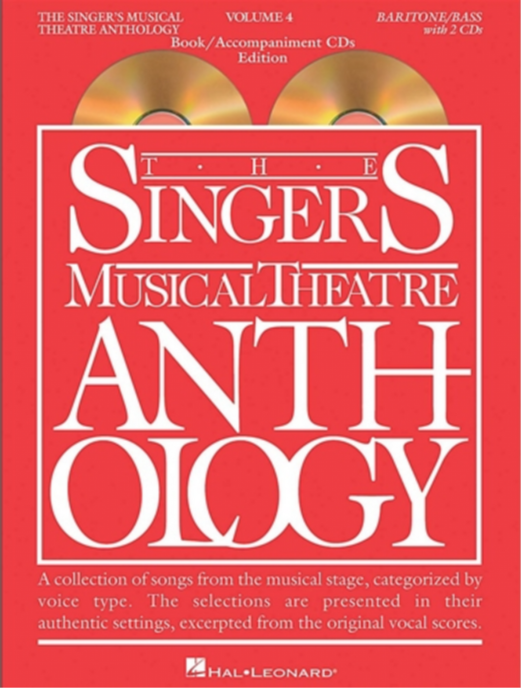 SINGER'S MUSICAL THEATRE ANTHOLOGY – VOLUME 4 Baritone/Bass